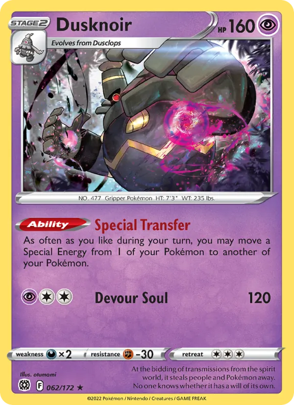 062 Dusknoir – Brilliant Stars