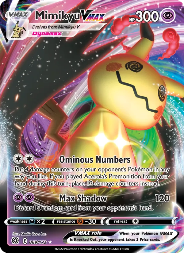 069 Mimikyu VMAX – Brilliant Stars