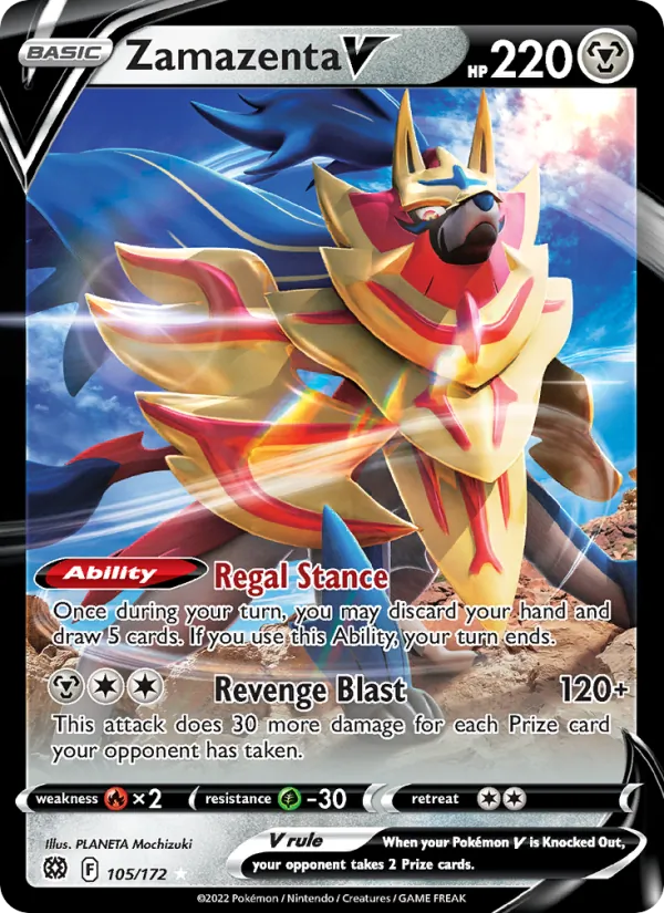 105 Zamazenta V – Brilliant Stars