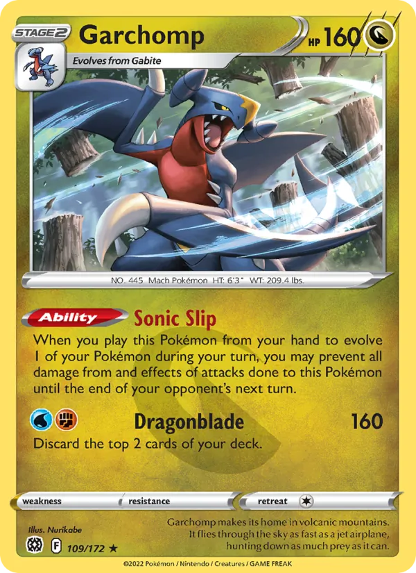 109 Garchomp – Brilliant Stars