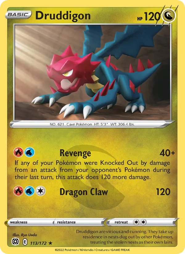 113 Druddigon – Brilliant Stars