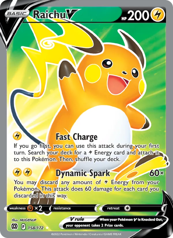 158 Raichu V – Brilliant Stars