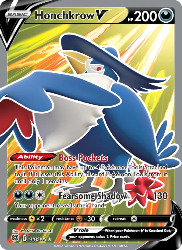 161 Honchkrow V – Brilliant Stars