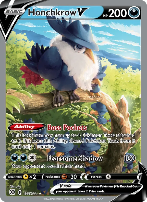 162 Honchkrow V – Brilliant Stars