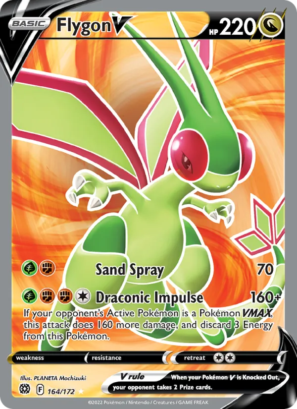 164 Flygon V – Brilliant Stars