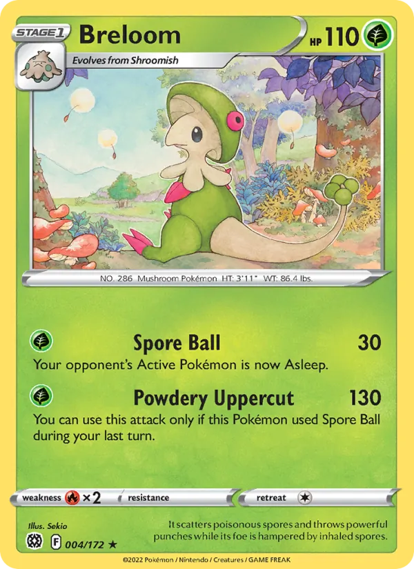004-RH Breloom – Brilliant Stars