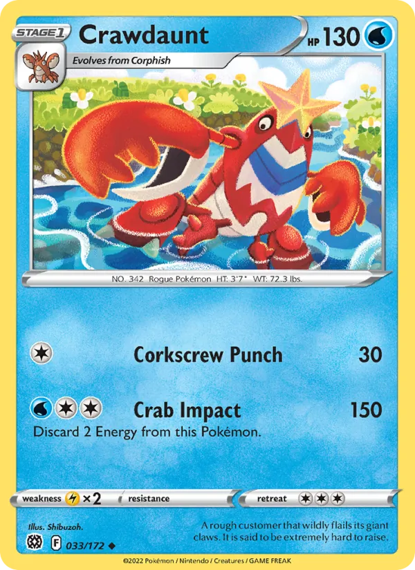 033-RH Crawdaunt – Brilliant Stars