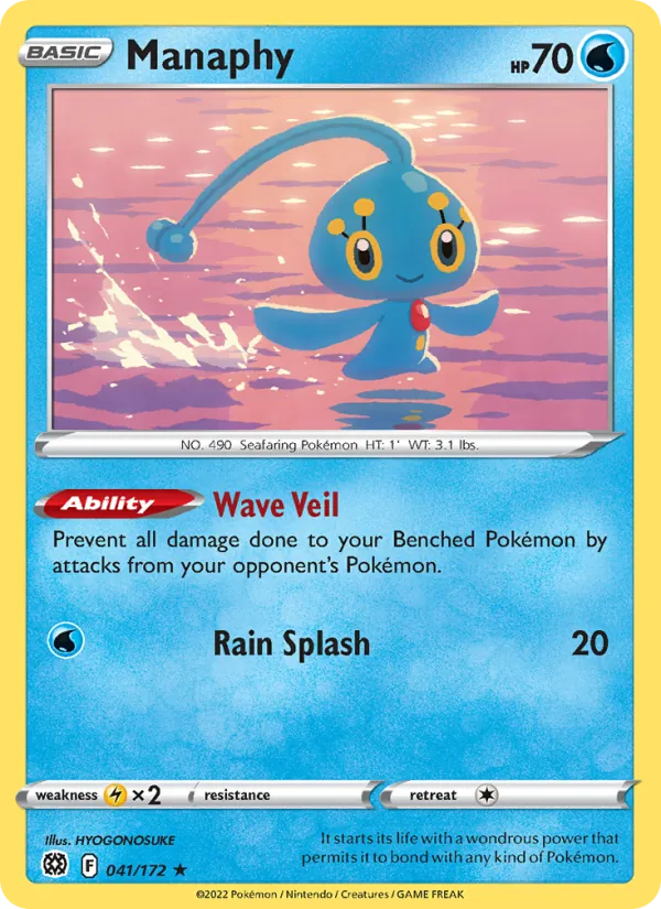 041-RH Manaphy – Brilliant Stars