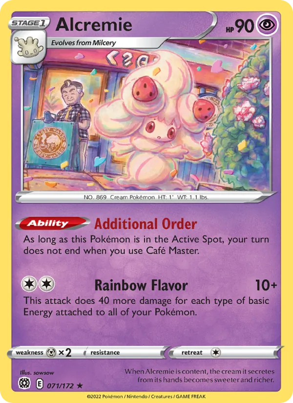 071-RH Alcremie – Brilliant Stars