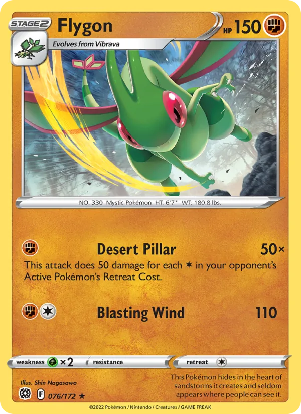 076-RH Flygon – Brilliant Stars