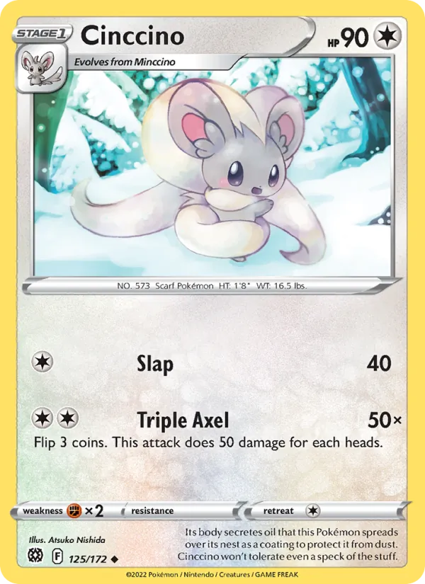 125-RH Cinccino – Brilliant Stars