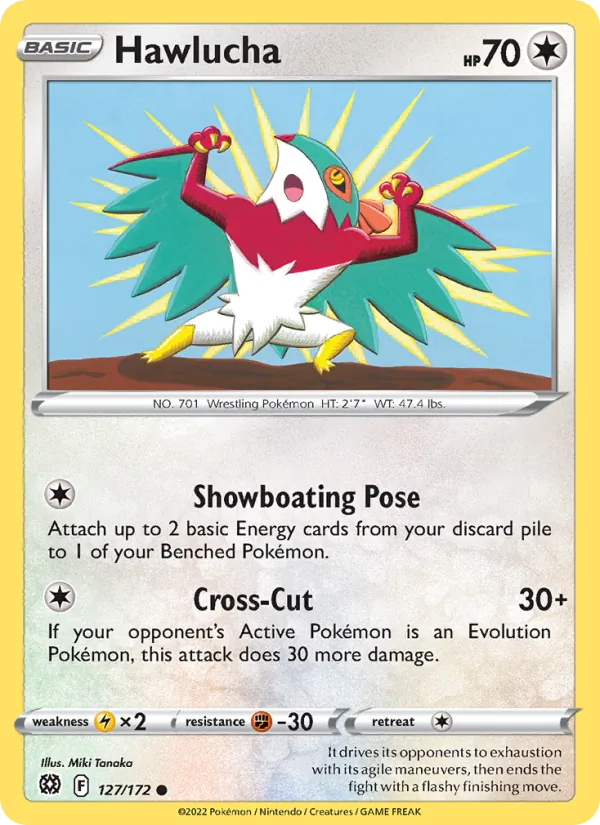 127-RH Hawlucha – Brilliant Stars
