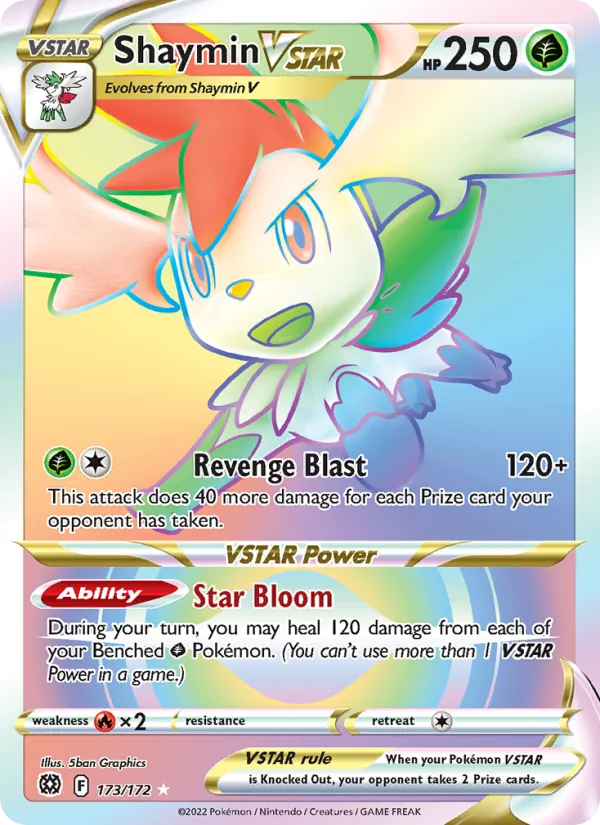 173 Shaymin VSTAR – Brilliant Stars