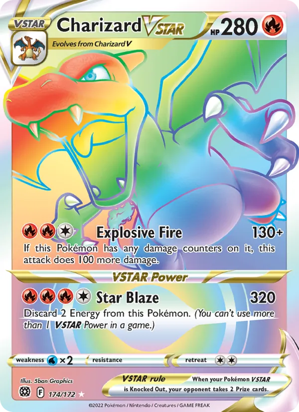 174 Charizard VSTAR – Brilliant Stars