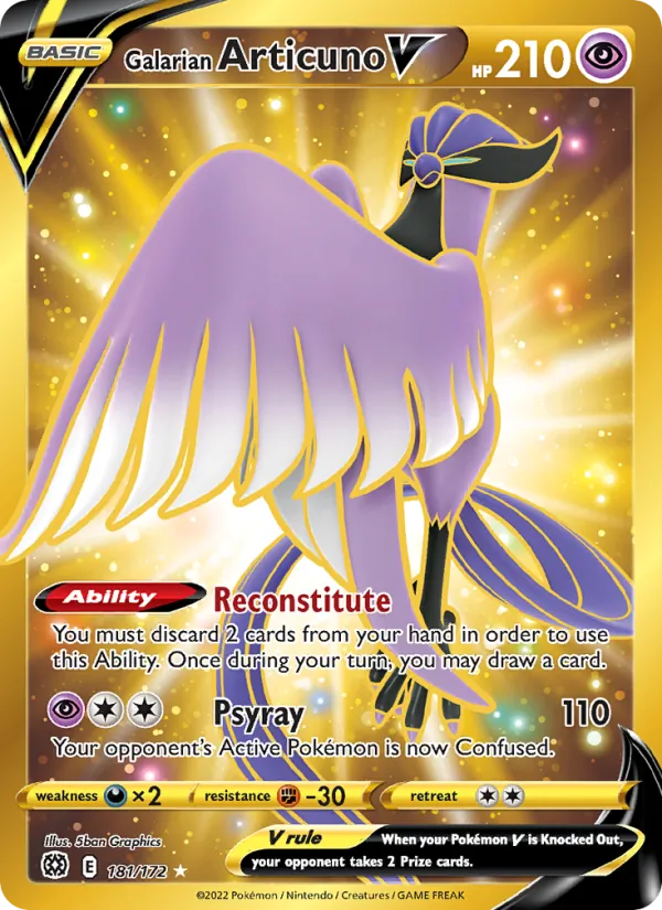181 Galarian Articuno V – Brilliant Stars