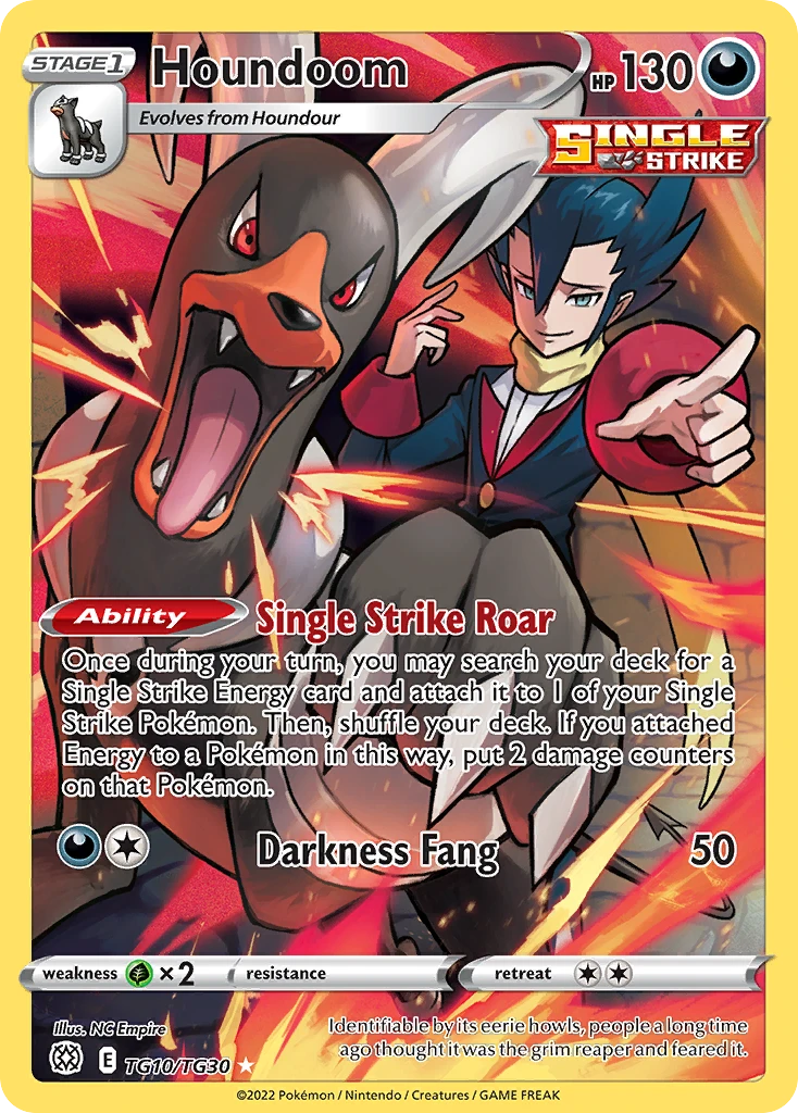 TG10 Houndoom – Brilliant Stars