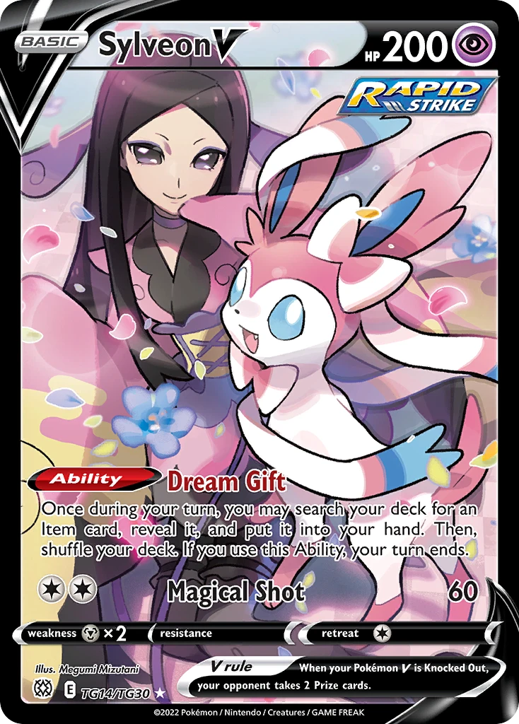 TG14 Sylveon V – Brilliant Stars
