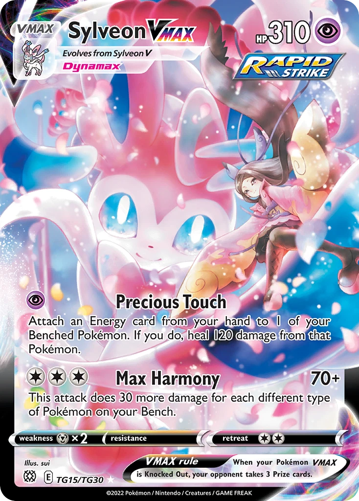 TG15 Sylveon VMAX – Brilliant Stars