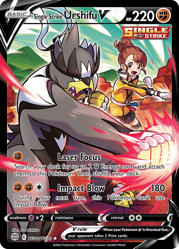 TG18 Single Strike Urshifu V – Brilliant Stars