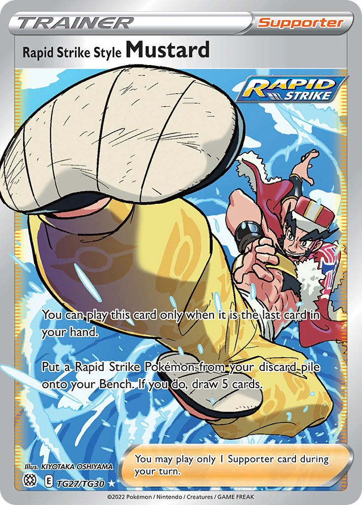 TG27 Rapid Strike Style Mustard – Brilliant Stars