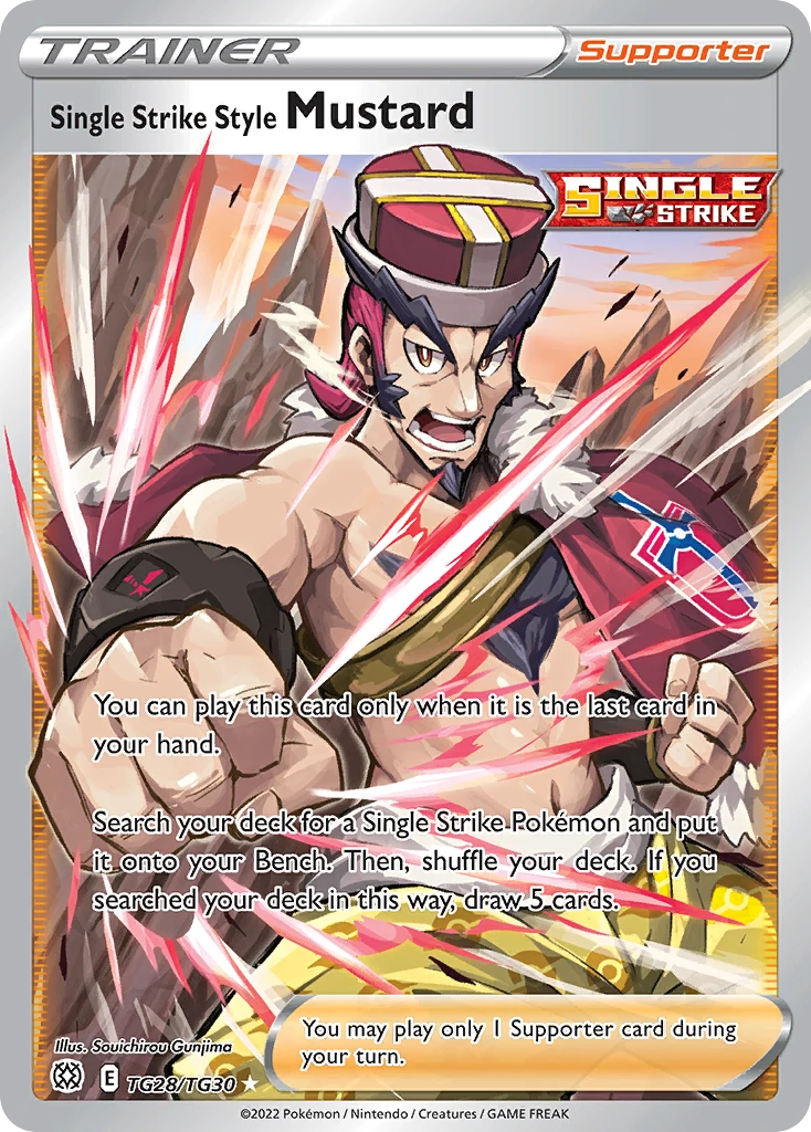 TG28 Single Strike Style Mustard – Brilliant Stars