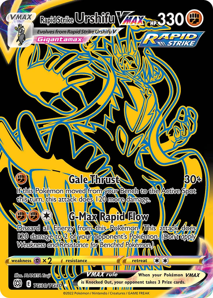 TG30 Rapid Strike Urshifu VMAX – Brilliant Stars