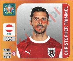 243 Christopher Trimmel – UEFA Euro 2020 Tournament Edition Panini
