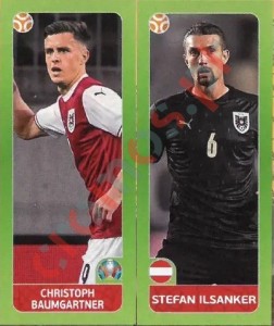 259 Christoph Baumgartner / Stefan Ilsanker – UEFA Euro 2020 Tournament Edition Panini