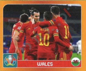 10 Group A. Wales – UEFA Euro 2020 Tournament Edition Panini