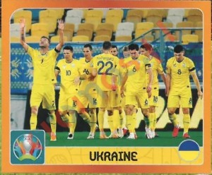 234 Group C. Ukraine – UEFA Euro 2020 Tournament Edition Panini