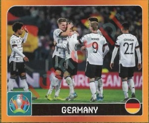 568 Group F. Germany – UEFA Euro 2020 Tournament Edition Panini