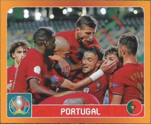 570 Group F. Portugal – UEFA Euro 2020 Tournament Edition Panini