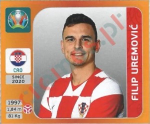354 Filip Uremović – UEFA Euro 2020 Tournament Edition Panini