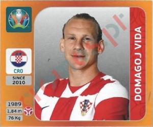 355 Domagoj Vida – UEFA Euro 2020 Tournament Edition Panini