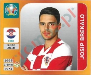 363 Josip Brekalo – UEFA Euro 2020 Tournament Edition Panini
