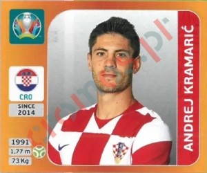 364 Andrej Kramarić – UEFA Euro 2020 Tournament Edition Panini