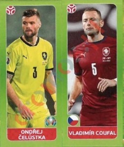 375 Ondřej Čelůstka / Vladimír Coufal – UEFA Euro 2020 Tournament Edition Panini