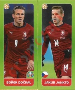 377 Bořek Dočkal / Jakub Jankto – UEFA Euro 2020 Tournament Edition Panini