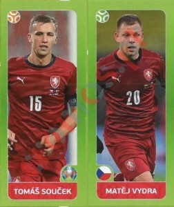 379 Tomáš Souček / Matěj Vydra – UEFA Euro 2020 Tournament Edition Panini