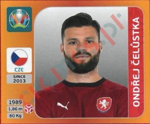 385 Ondřej Čelůstka – UEFA Euro 2020 Tournament Edition Panini