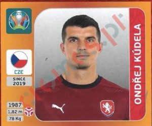 388 Ondřej Kúdela – UEFA Euro 2020 Tournament Edition Panini