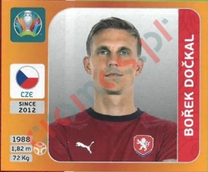 391 Bořek Dočkal – UEFA Euro 2020 Tournament Edition Panini