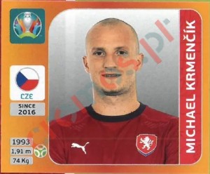 397 Michael Krmenčík – UEFA Euro 2020 Tournament Edition Panini