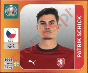 399 Patrik Schick – UEFA Euro 2020 Tournament Edition Panini