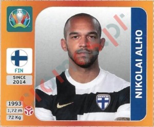 180 Nikolai Alho – UEFA Euro 2020 Tournament Edition Panini