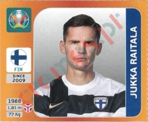 183 Jukka Raitala – UEFA Euro 2020 Tournament Edition Panini