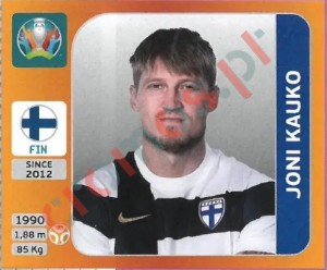 188 Joni Kauko – UEFA Euro 2020 Tournament Edition Panini