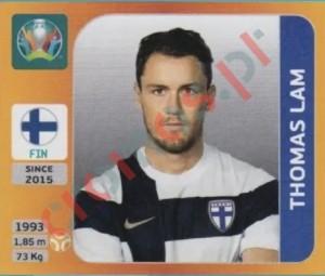 190x Thomas Lam – UEFA Euro 2020 Tournament Edition Panini