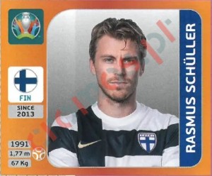 191 Rasmus Schüller – UEFA Euro 2020 Tournament Edition Panini