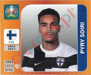 192 Pyry Soiri – UEFA Euro 2020 Tournament Edition Panini